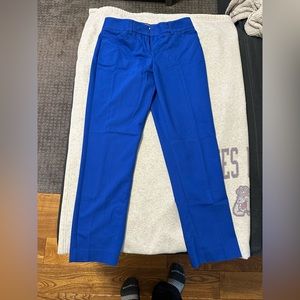 Royal blue trousers size 0 short